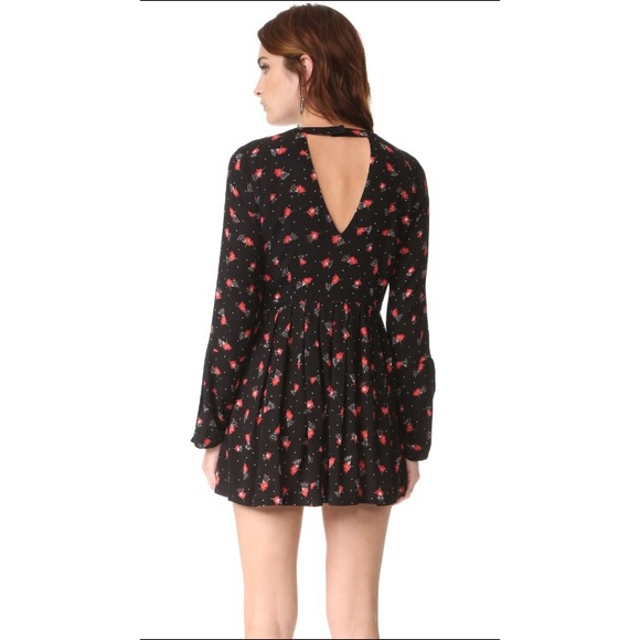 Free People Tegan mini dress. Holiday perfect - Picture 5 of 8